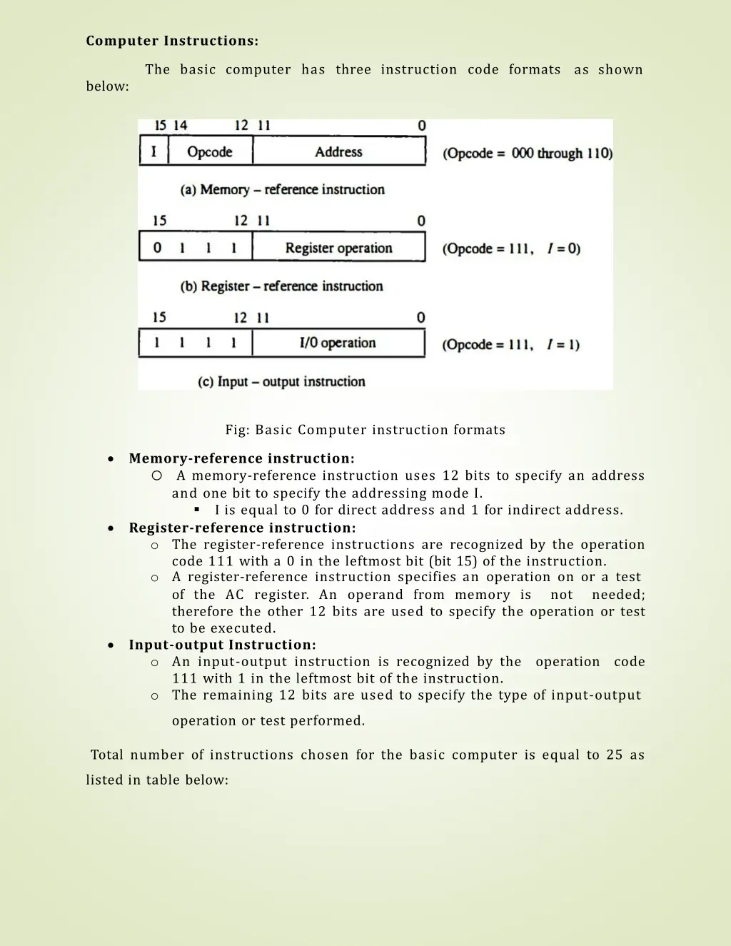 computer instructions