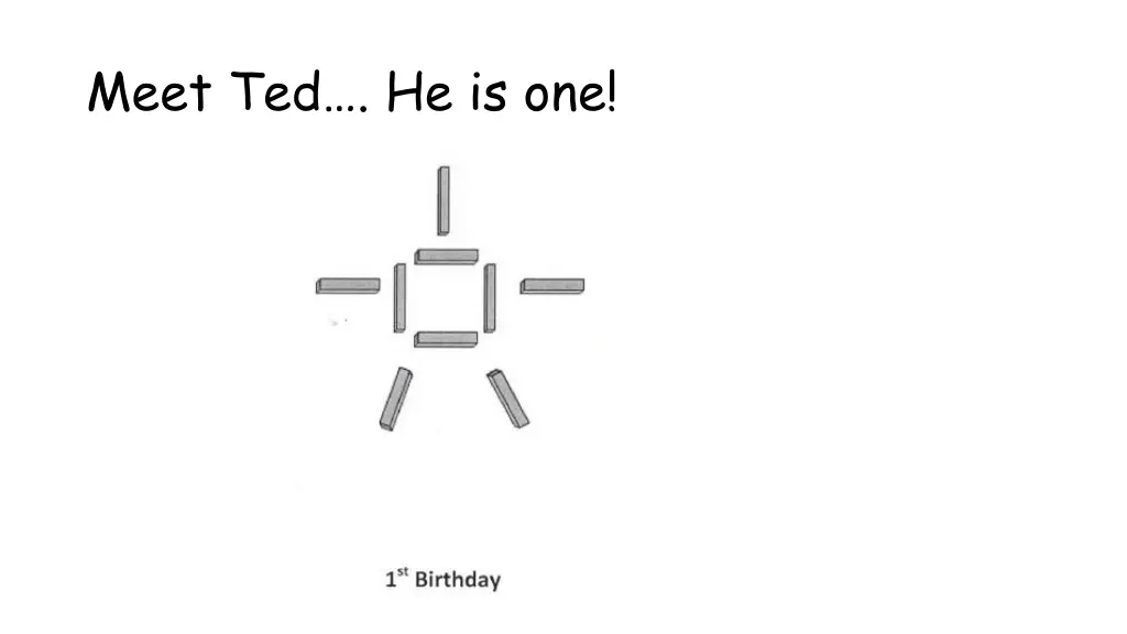 meet ted he is one