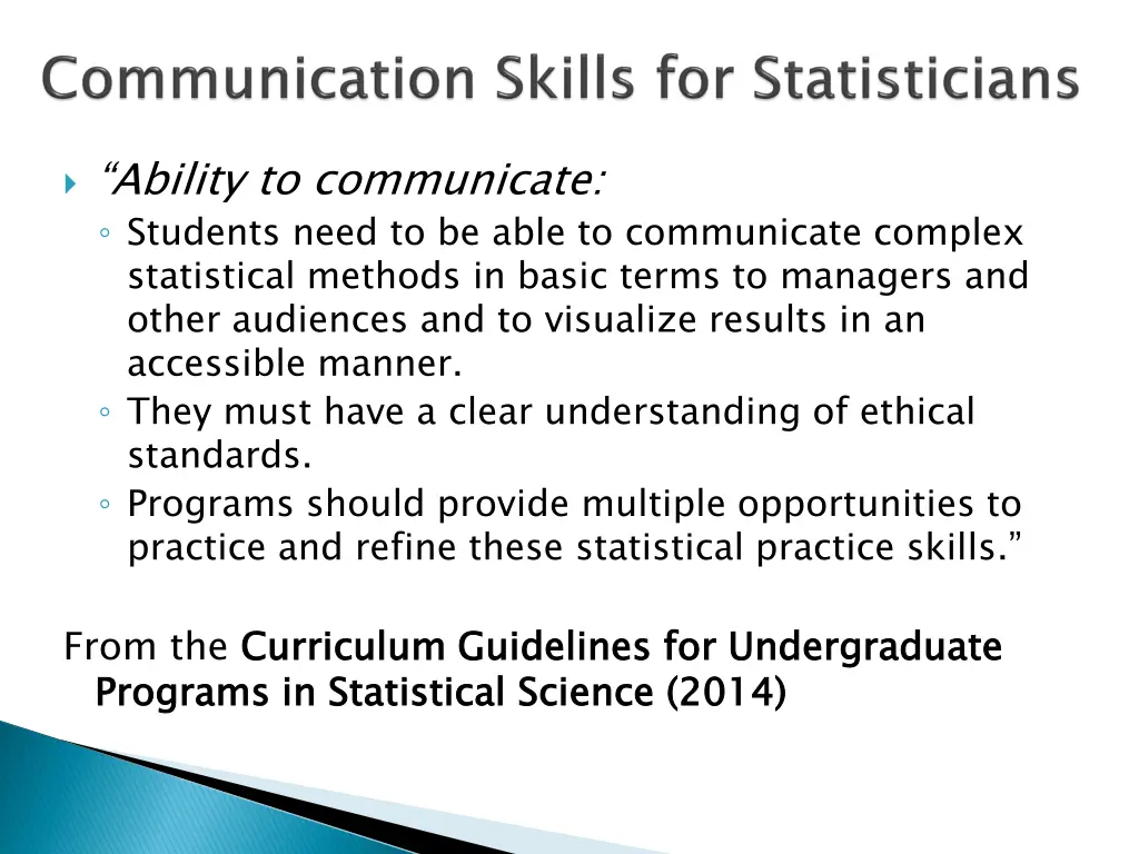 ability to communicate students need to be able