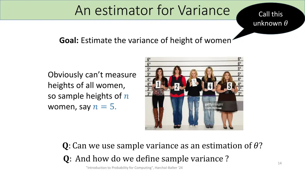 an estimator for variance