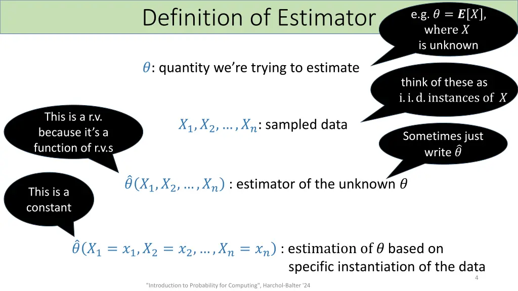 definition of estimator