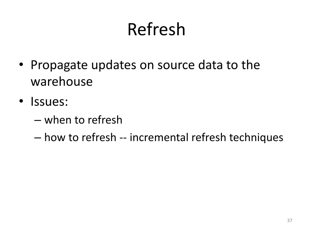refresh