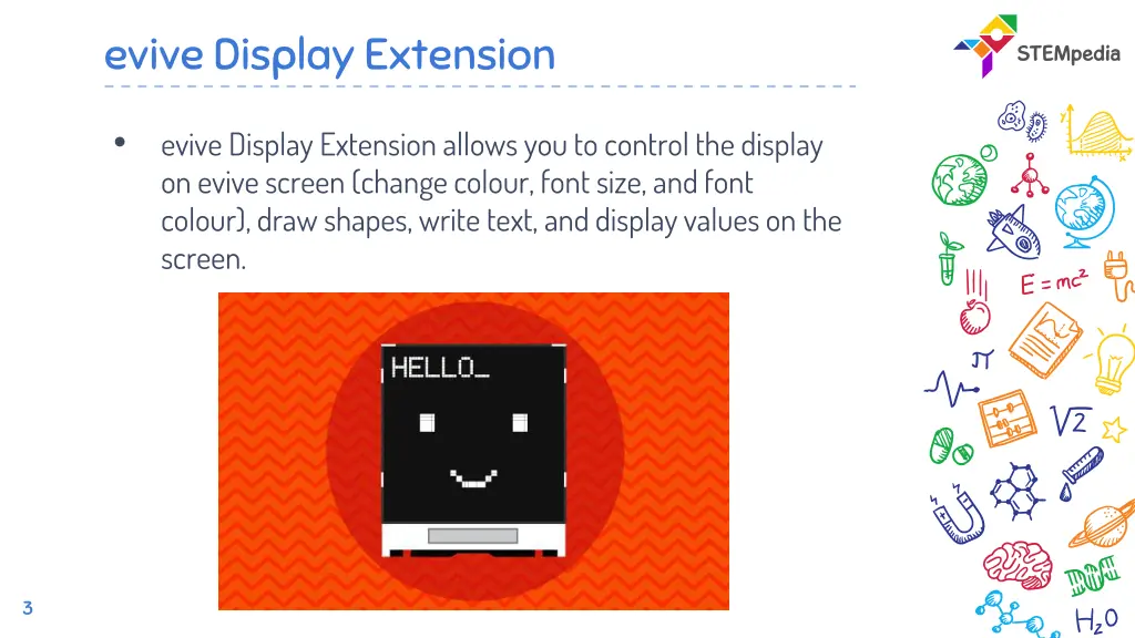 evive display extension 1
