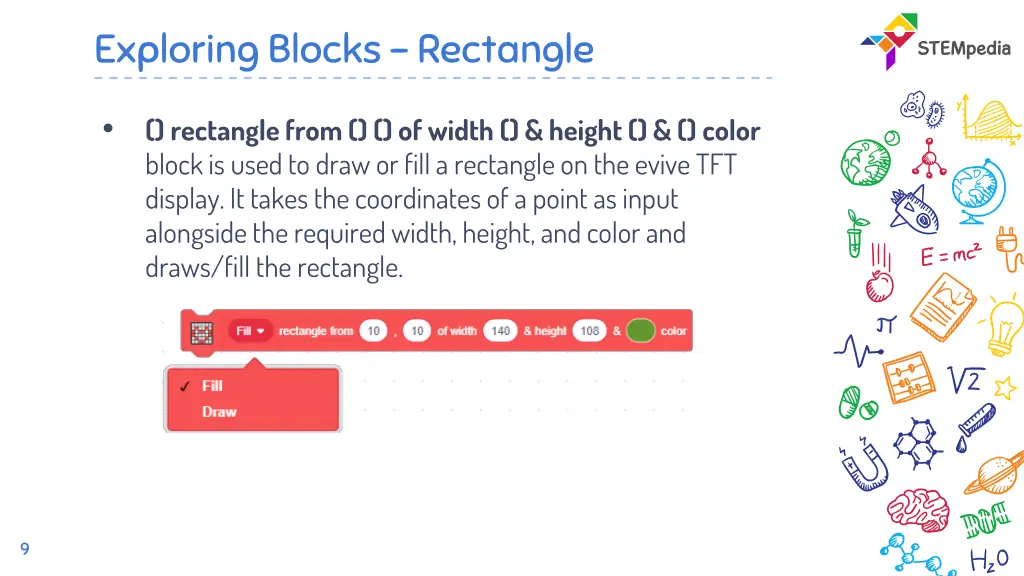 exploring blocks rectangle