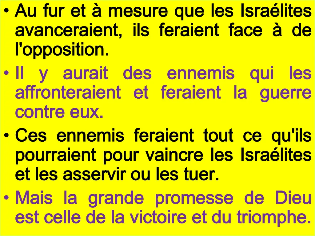au au fur avanceraient avanceraient