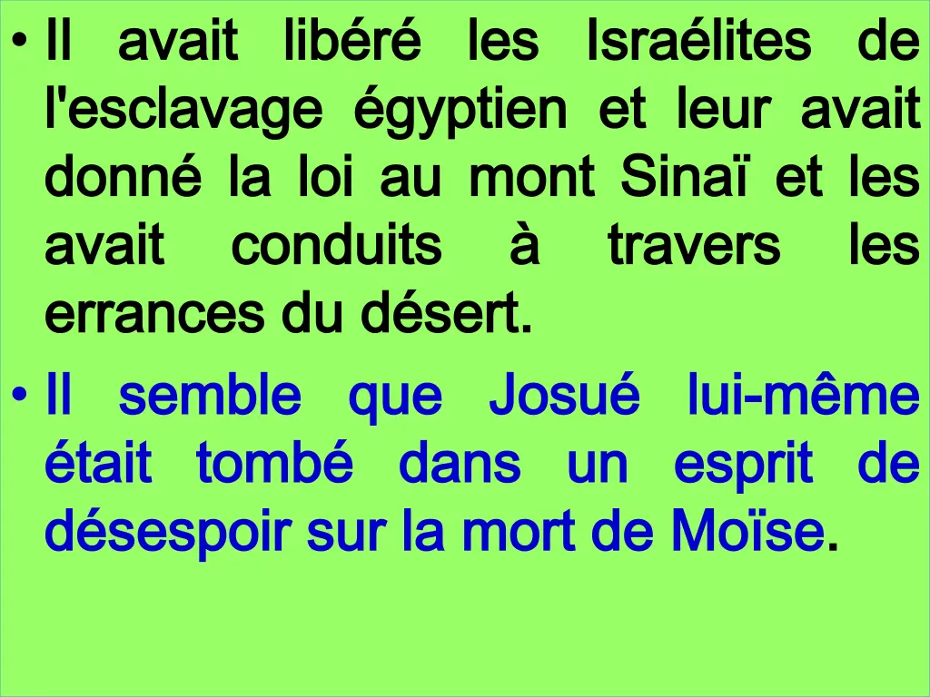 il il avait avait lib r l esclavage l esclavage
