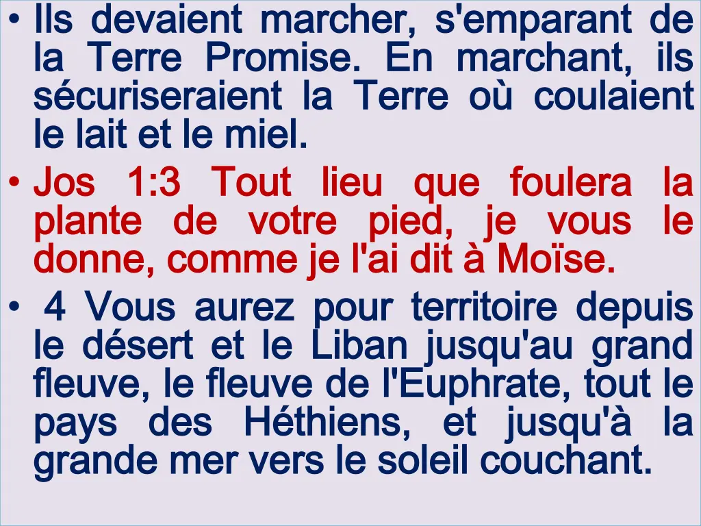 ils ils devaient devaient marcher la la terre