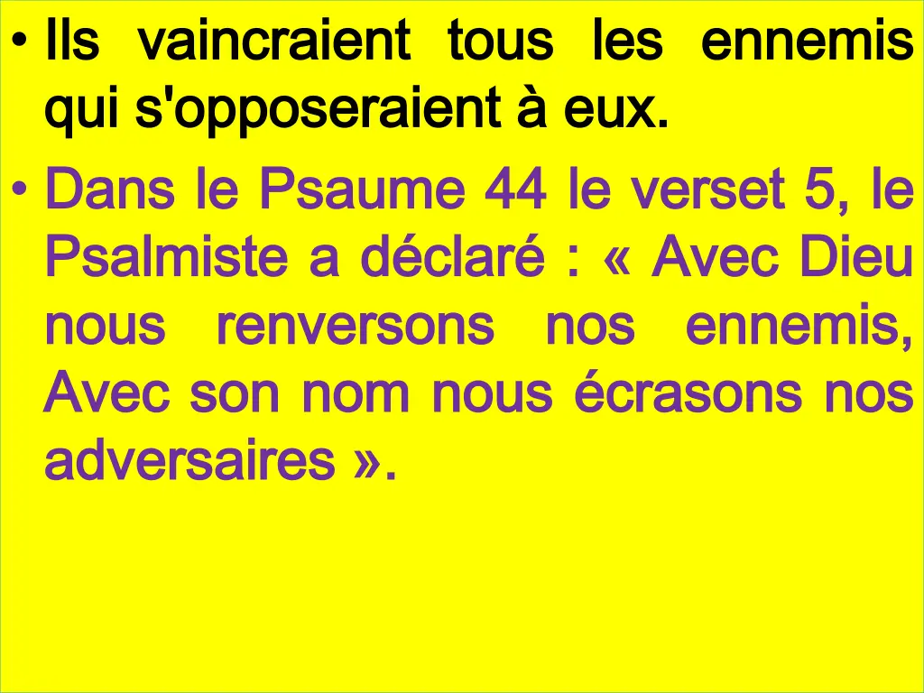 ils ils vaincraient vaincraient tous