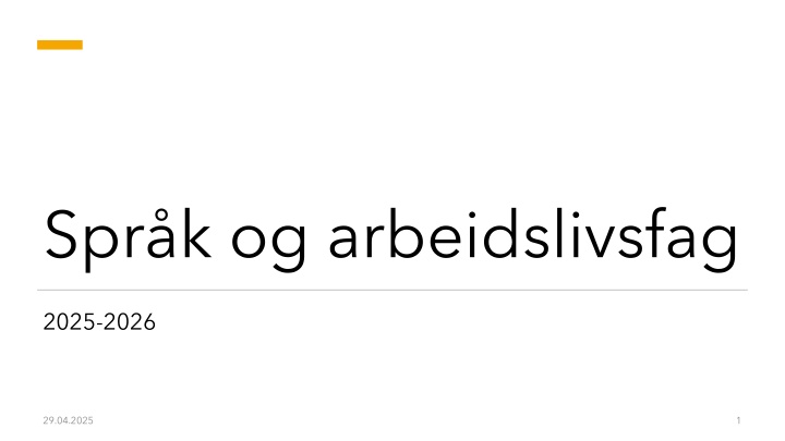 spr k og arbeidslivsfag