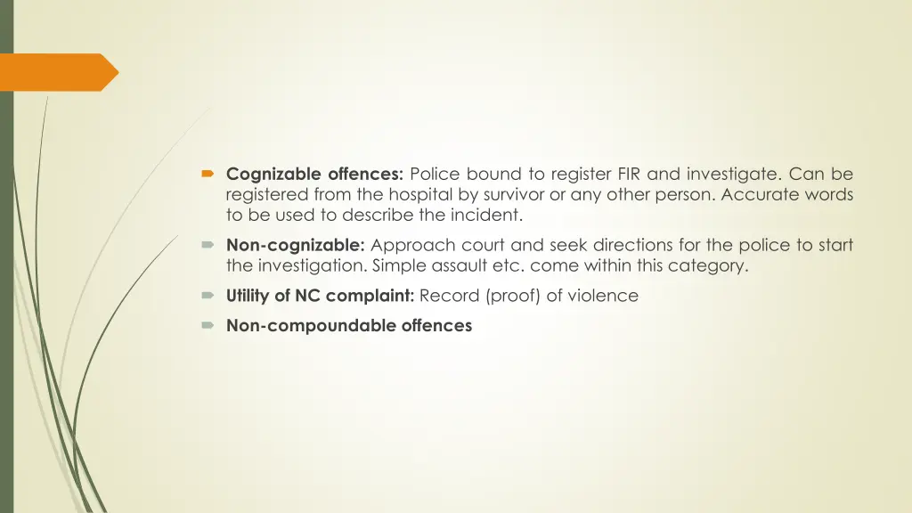 cognizable offences police bound to register