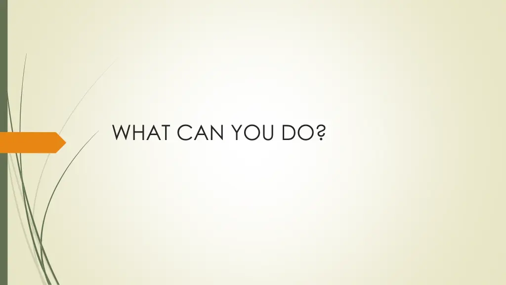 what can you do