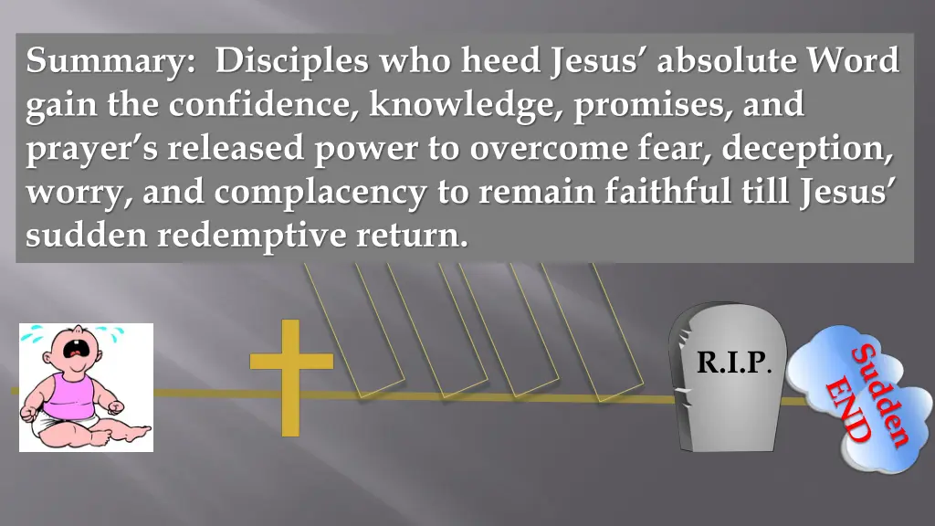summary disciples who heed jesus absolute word