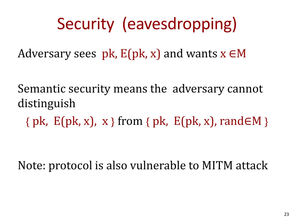 security eavesdropping