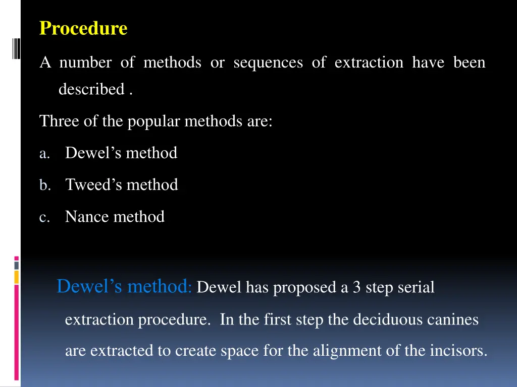 procedure