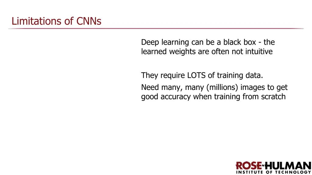 limitations of cnns