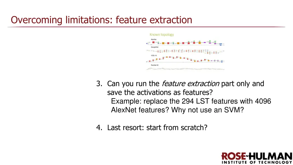 overcoming limitations feature extraction