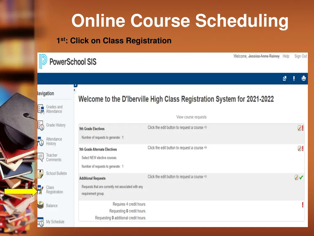 online course scheduling