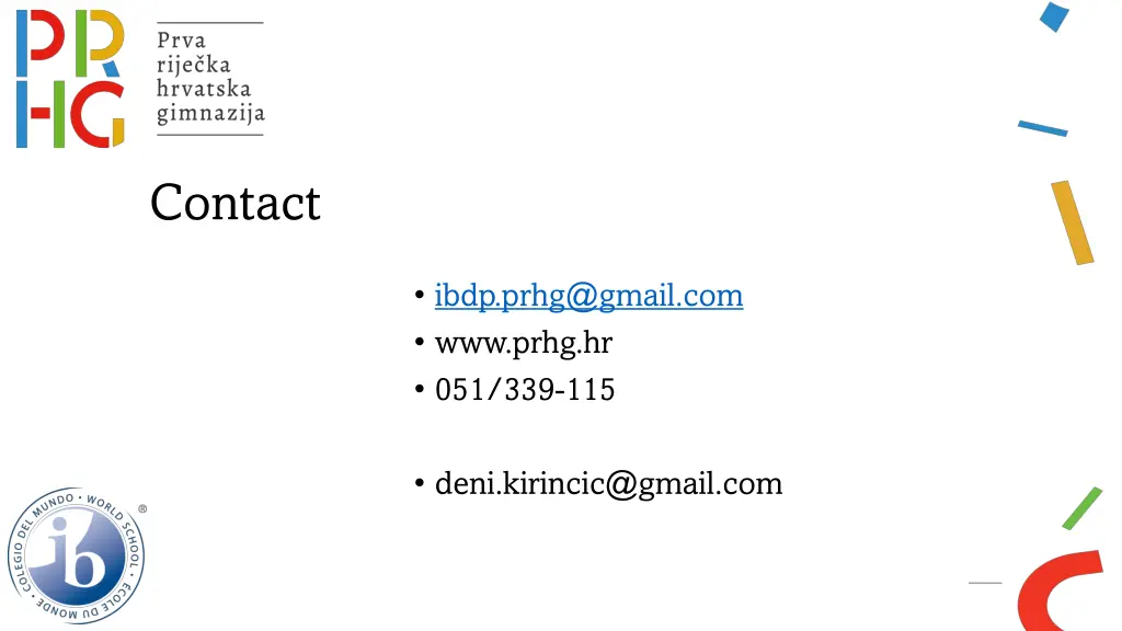 contact