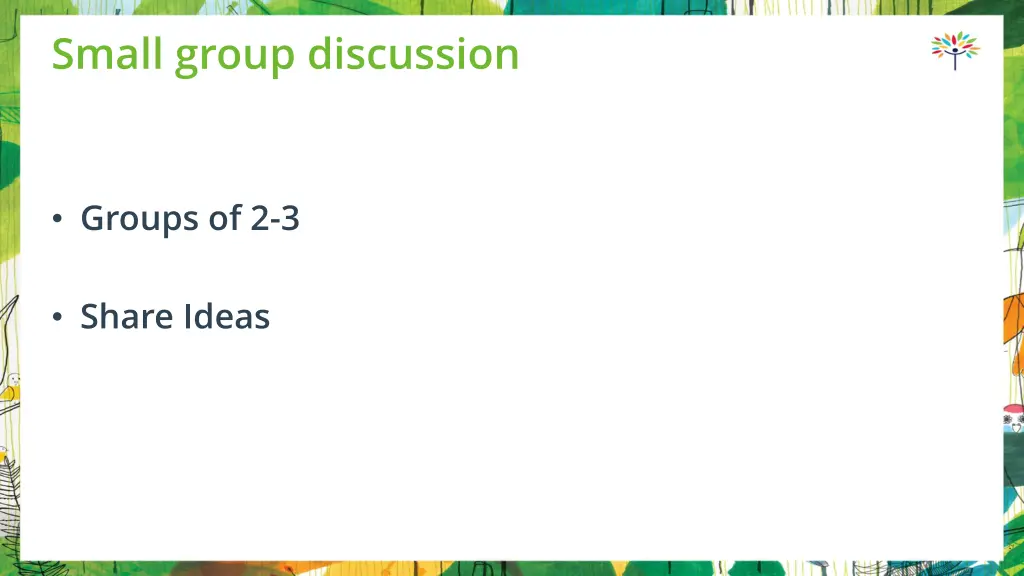 small group discussion