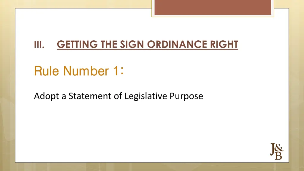 getting the sign ordinance right