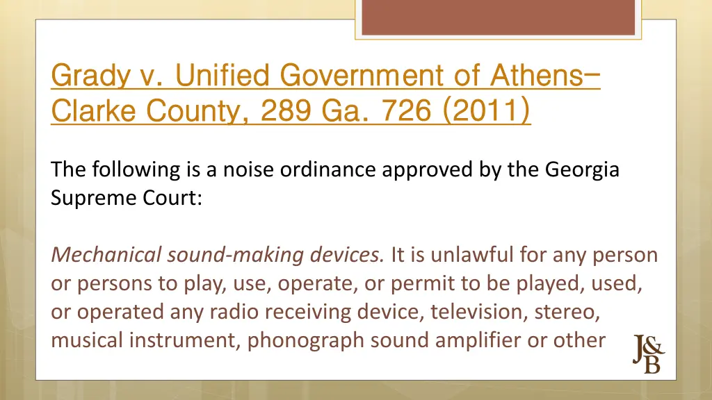 grady v unified government of athens grady