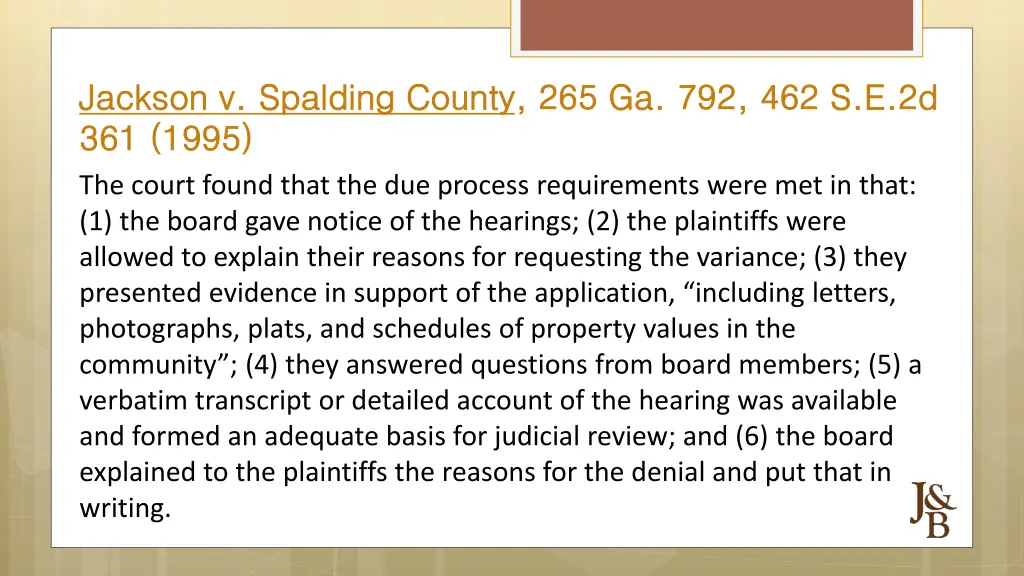 jackson jackson v spalding county v spalding