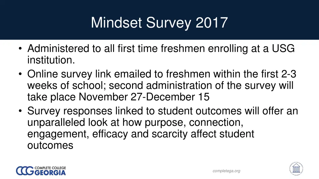 mindset survey 2017