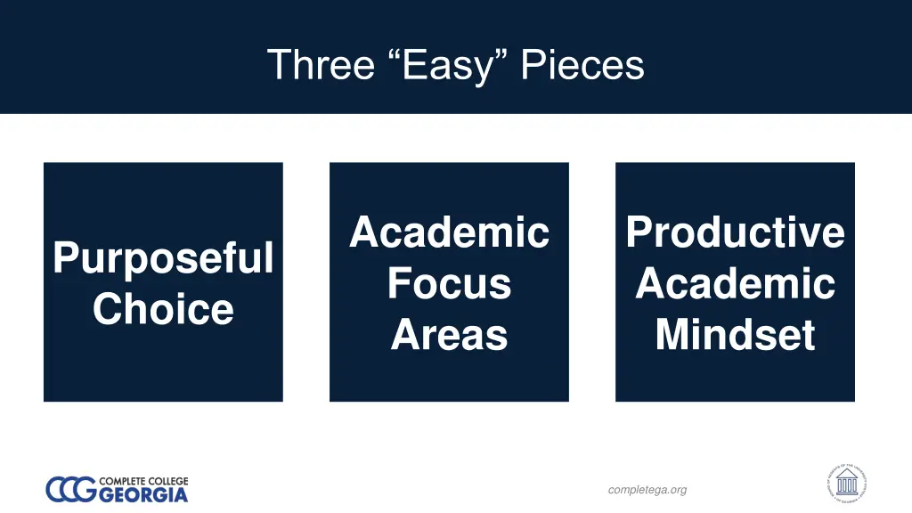 three easy pieces