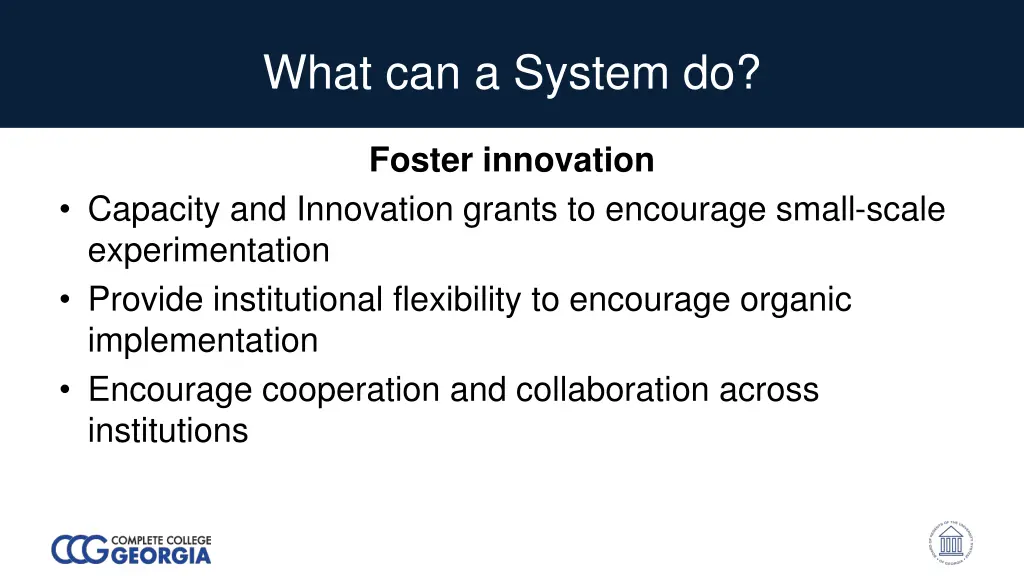what can a system do 3