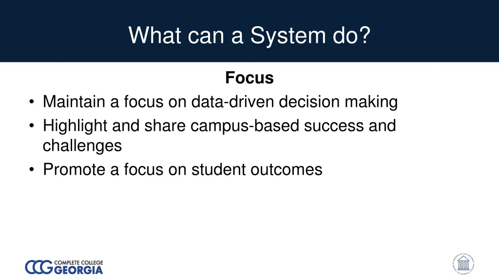 what can a system do