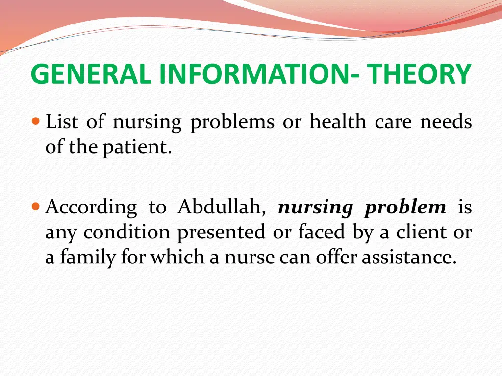 general information theory
