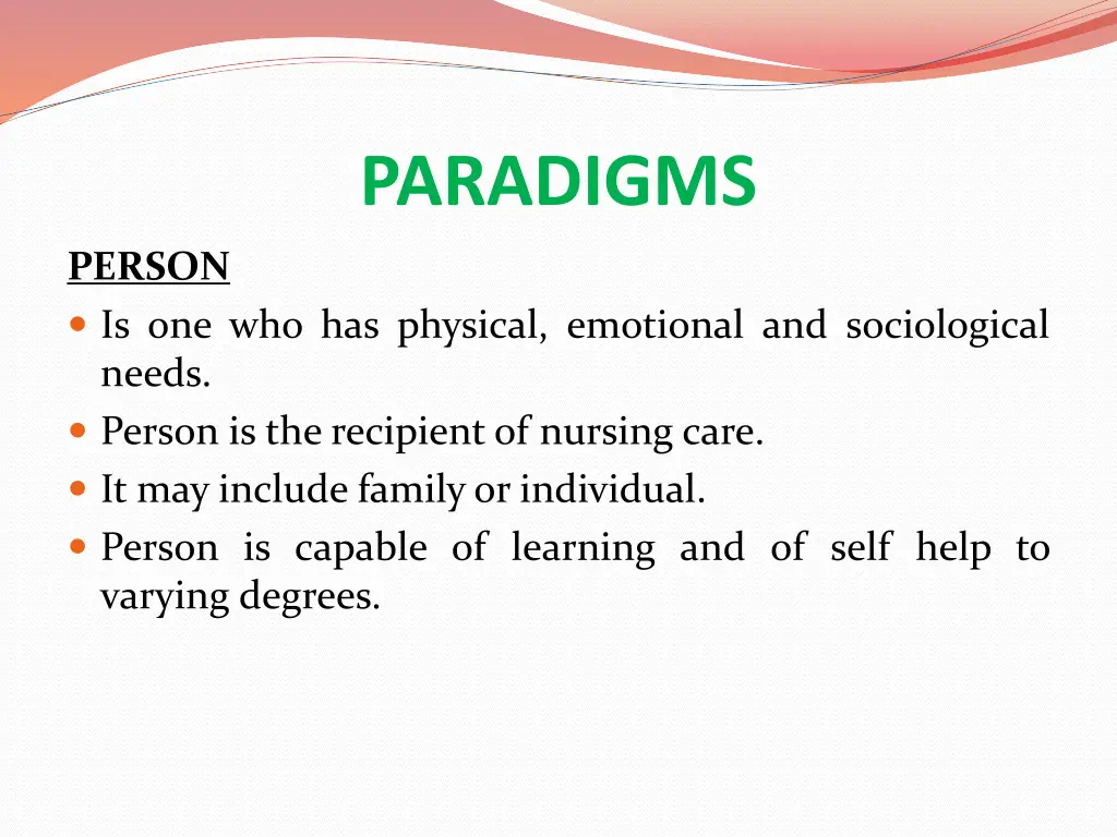 paradigms