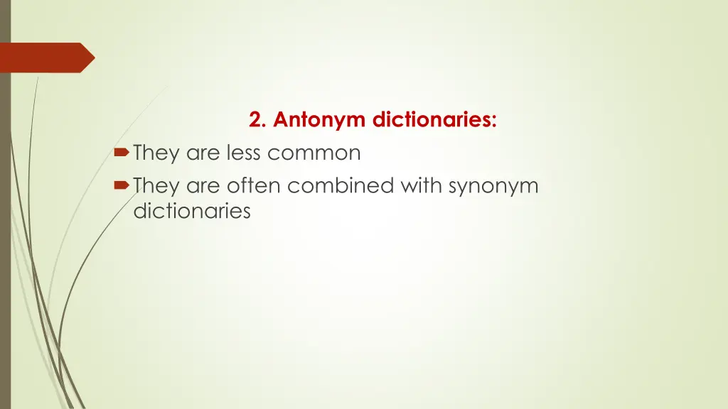 2 antonym dictionaries