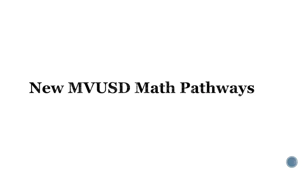 new mvusd math pathways