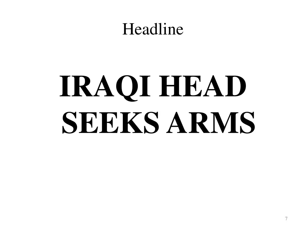 headline 1