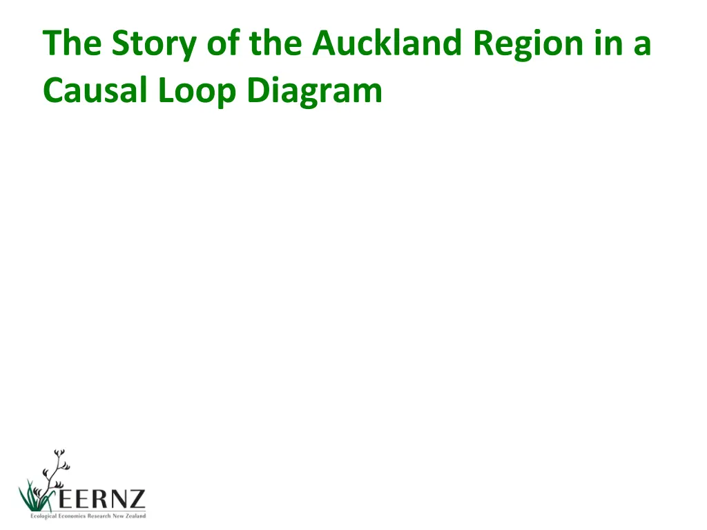 the story of the auckland region in a causal loop