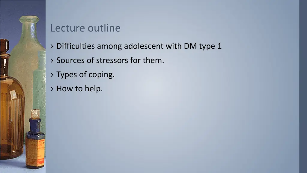lecture outline