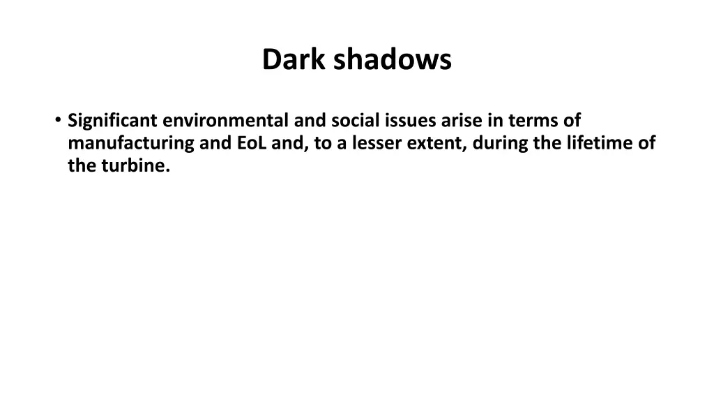 dark shadows