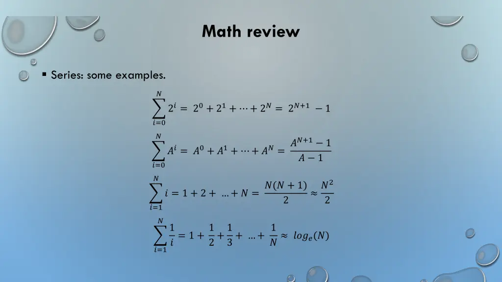 math review 1