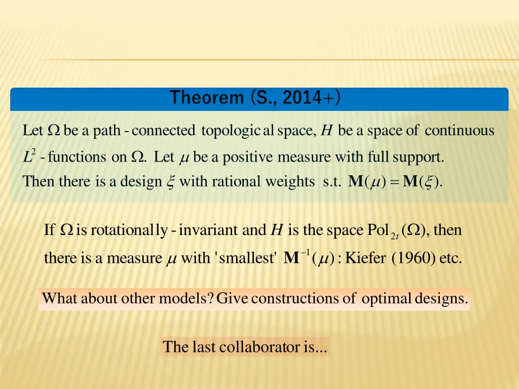 theorem s 2014
