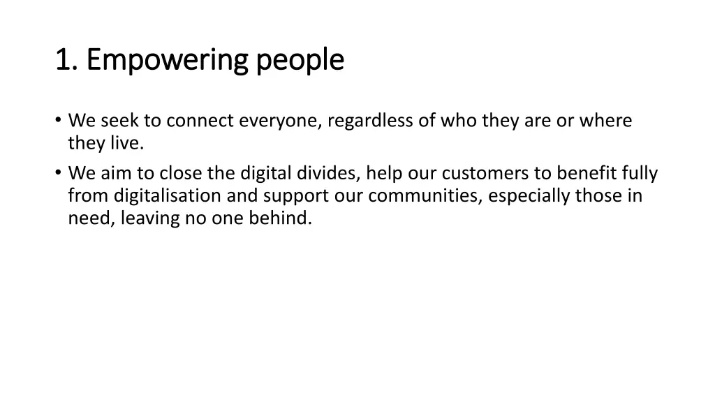 1 empowering people 1 empowering people