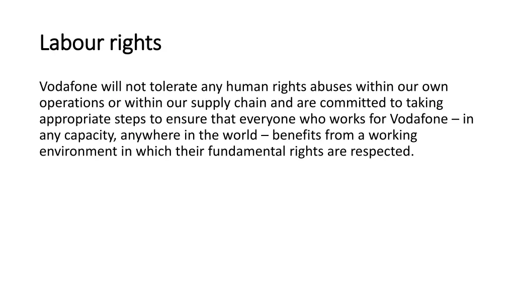 labour labour rights
