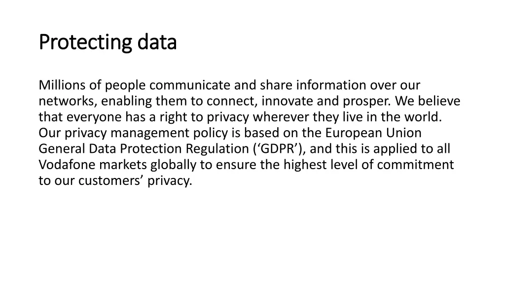 protecting data protecting data