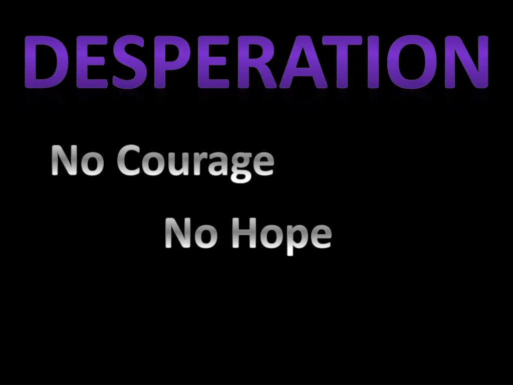 desperation 3
