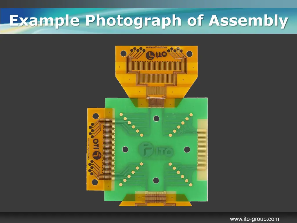 example photograph of assembly