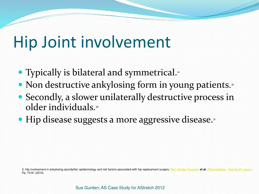 hip joint involvement 1