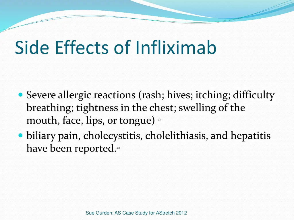 side effects of infliximab 1