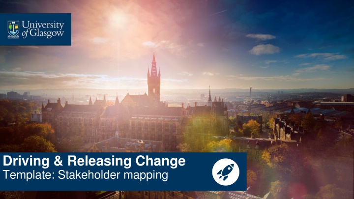 driving releasing change template stakeholder