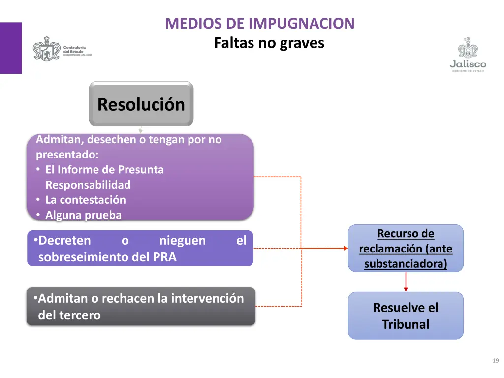 medios de impugnacion