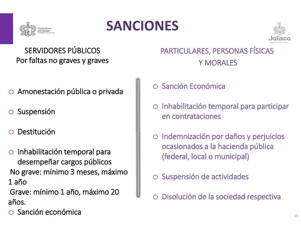 sanciones